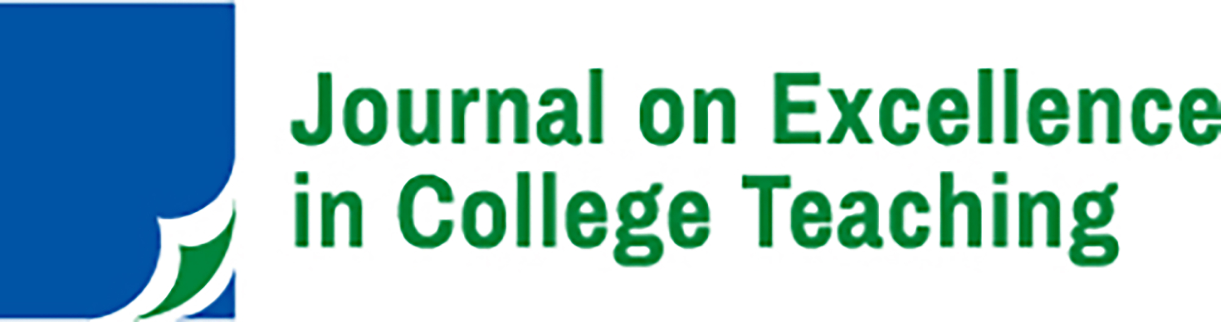 Journal on Excellence in College Teaching Logo